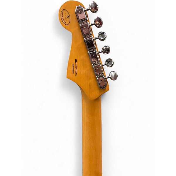 Used 2015 Fender Classic Player '60s Stratocaster Canary Diamond Solid Body Electric Guitar