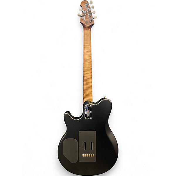 Used 2025 Ernie Ball Music Man Axis Super Sport HH Honey Pot Flame Solid Body Electric Guitar