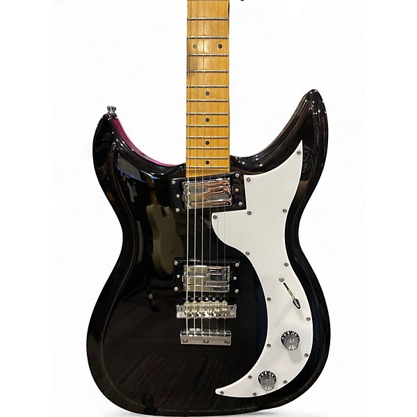 Used Richmond by Godin Dorchester Black and White Solid Body Electric Guitar