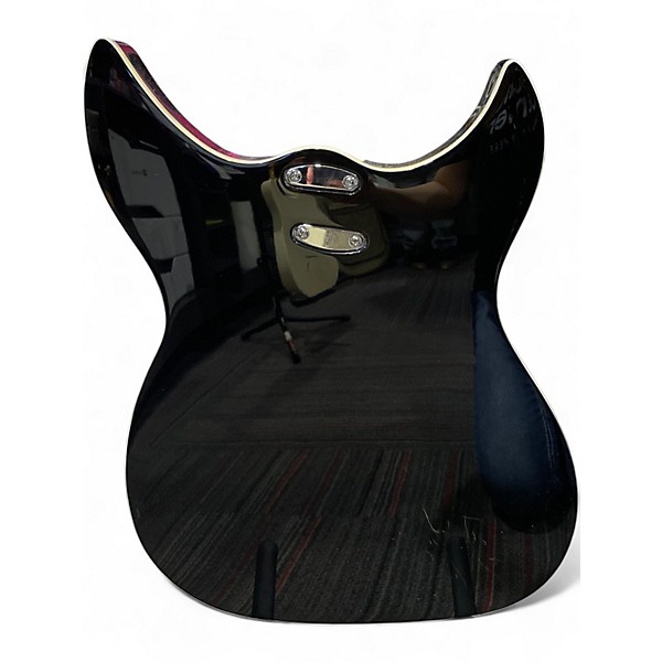 Used Richmond by Godin Dorchester Black and White Solid Body Electric Guitar