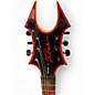Used B.C. Rich Avenge Black and Red Solid Body Electric Guitar
