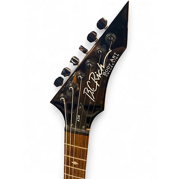 Used B.C. Rich ASM Body Art Collection Deceiver Custom Graphic Solid Body Electric Guitar