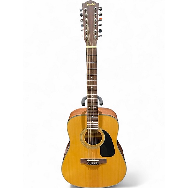 Used Fender DG-10/12 Natural 12 String Acoustic Guitar