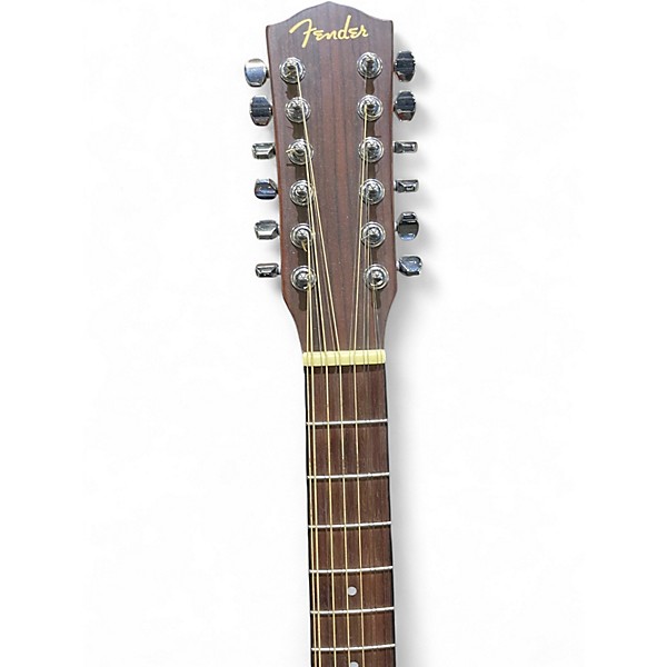 Used Fender DG-10/12 Natural 12 String Acoustic Guitar