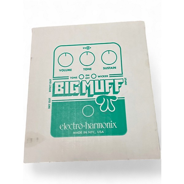 Used Electro-Harmonix XO Big Muff with Tone Wicker Distortion Effect Pedal