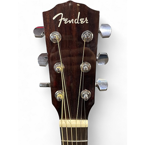 Used Fender CC140SCE Natural Acoustic Electric Guitar