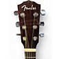 Used Fender CC140SCE Natural Acoustic Electric Guitar