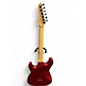 Used Kiesel lyra Candy Apple Red Metallic Solid Body Electric Guitar