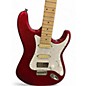 Used Kiesel lyra Candy Apple Red Metallic Solid Body Electric Guitar