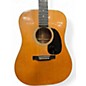 Vintage 1972 Martin D28 Natural Acoustic Guitar