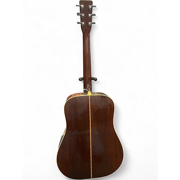 Vintage 1972 Martin D28 Natural Acoustic Guitar