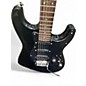 Vintage 1980s Fender MIJ Stratocaster Black Solid Body Electric Guitar