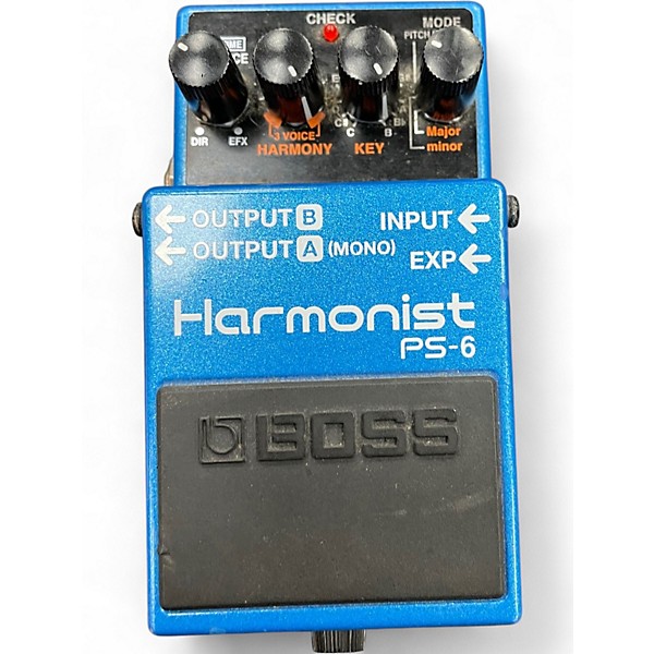 Used BOSS PS6 Harmonist Effect Pedal