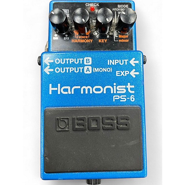 Used BOSS PS6 Harmonist Effect Pedal