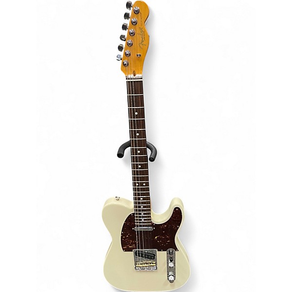 Used Fender American Professional II Telecaster Olympic White Solid Body Electric Guitar