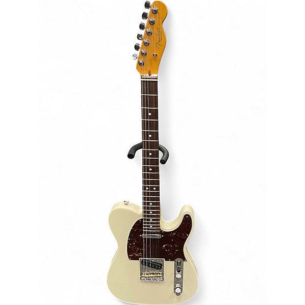 Used Fender American Professional II Telecaster Olympic White Solid Body Electric Guitar