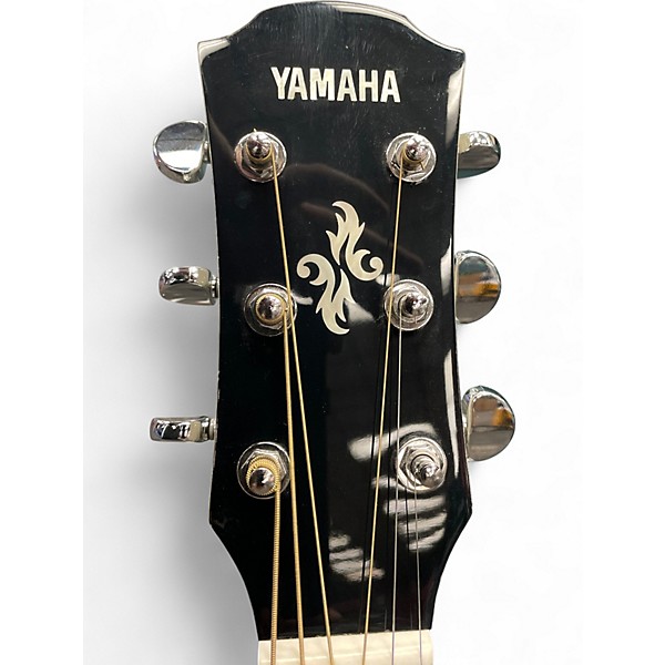 Used Yamaha APX600 Vintage White Acoustic Electric Guitar
