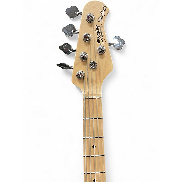 Used Sterling by Music Man SUB Stingray 5 Black Electric Bass Guitar