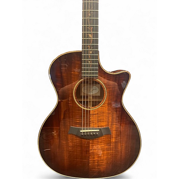Used Taylor K24CE Natural Acoustic Electric Guitar
