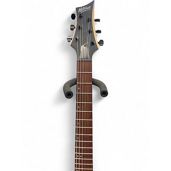 Used Mitchell MS100 Gunmetal Gray Solid Body Electric Guitar