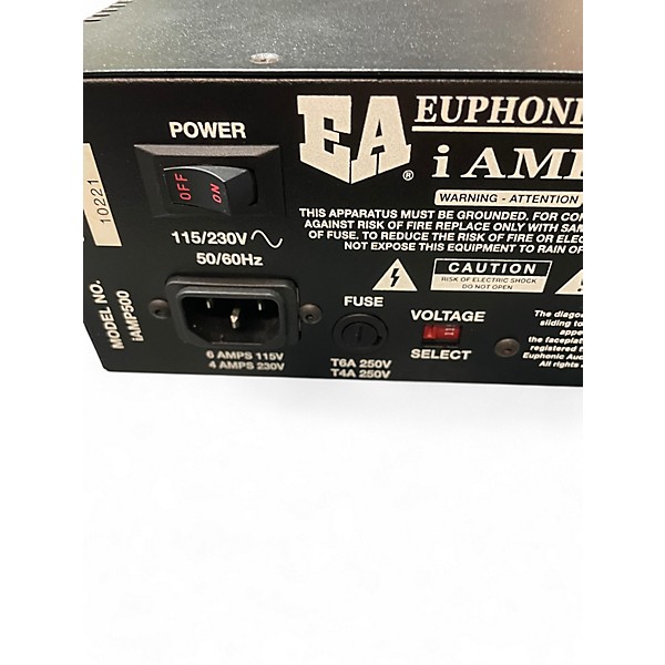 Used Euphonic Audio I AMP 500 Bass Amp Head