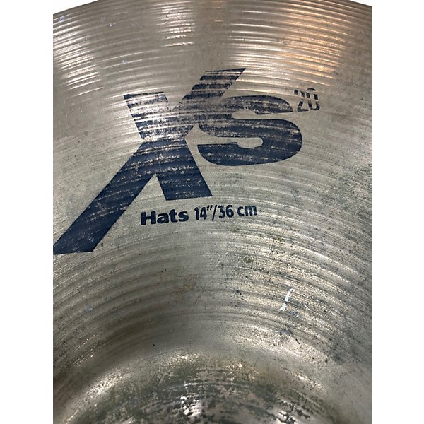 Used SABIAN 14in XS20 Hi Hat Pair Cymbal