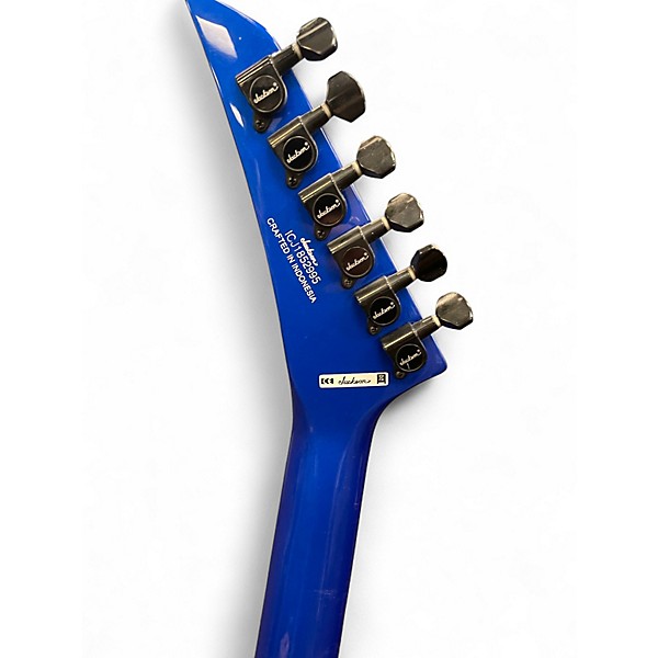 Used Jackson SLX Soloist LIGHTNING BLUE Solid Body Electric Guitar