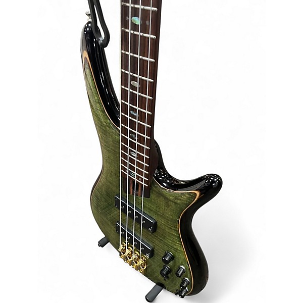 Used Ibanez SR1400 premium Mojito green Electric Bass Guitar