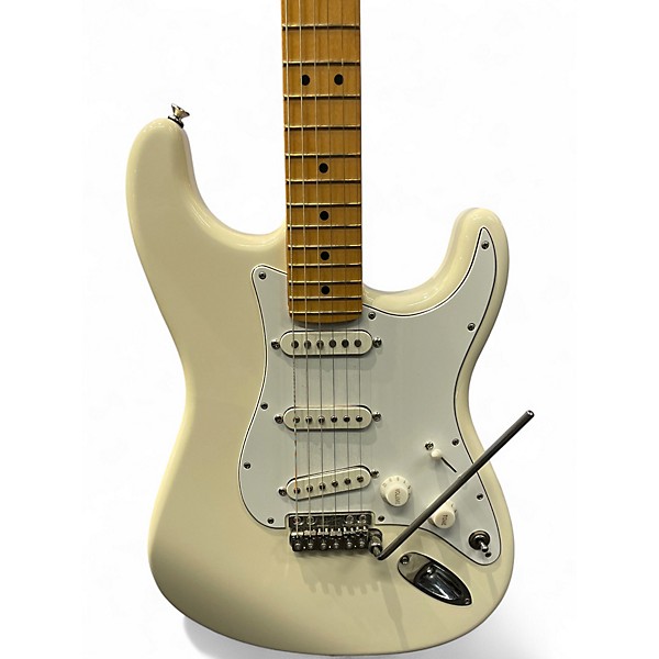 Used Miscellaneous Partscaster Olympic White Solid Body Electric Guitar
