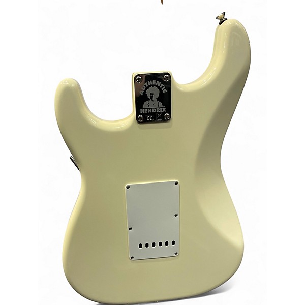 Used Miscellaneous Partscaster Olympic White Solid Body Electric Guitar