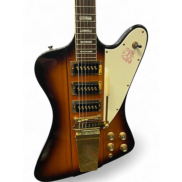 Used Epiphone Firebird VII Sunburst Solid Body Electric Guitar