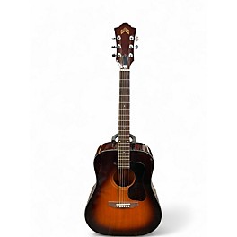 Vintage 1980 Guild d25 Tobacco Burst Acoustic Guitar