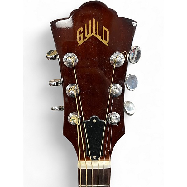 Vintage 1980 Guild d25 Tobacco Burst Acoustic Guitar
