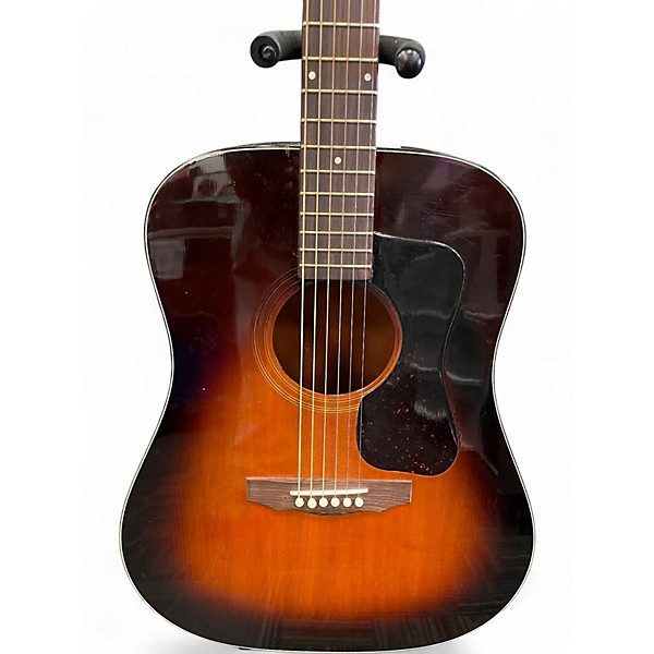 Vintage 1980 Guild d25 Tobacco Burst Acoustic Guitar