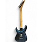 Used 2000s Jackson DKMGT Metallic Blue Solid Body Electric Guitar