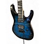 Used Jackson JS20 DKQ Trans Blue Solid Body Electric Guitar