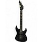 Vintage 1996 ESP KH2 Kirk Hammett Signature Black Solid Body Electric Guitar thumbnail
