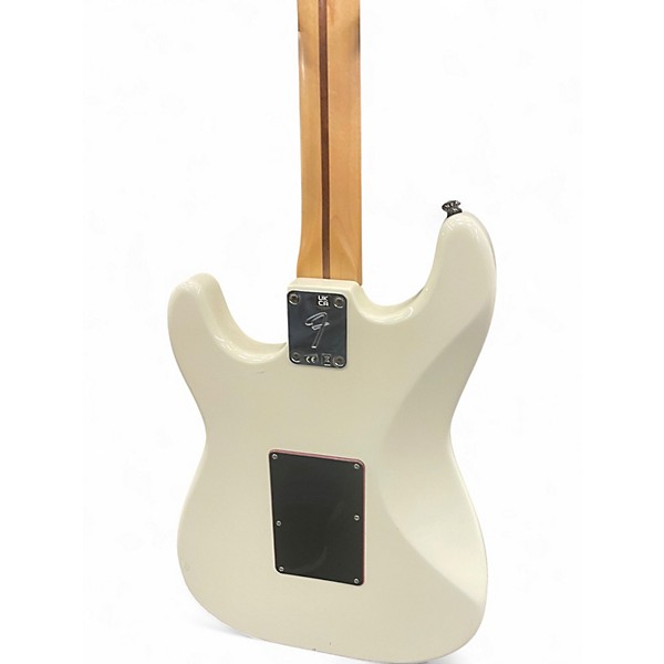 Used Fender MEXICAN STRAT Cream Solid Body Electric Guitar
