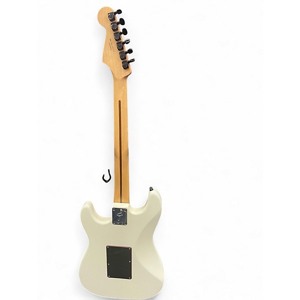 Used Fender MEXICAN STRAT Cream Solid Body Electric Guitar