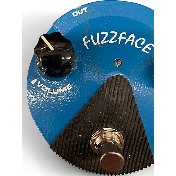 Used Dunlop Silicon Fuzz Face Mini Blue Effect Pedal