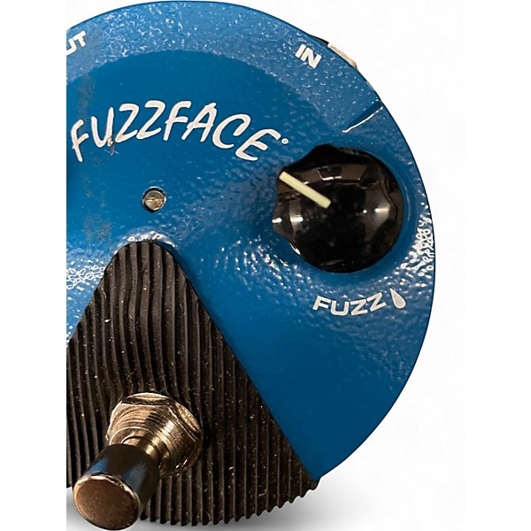 Used Dunlop Silicon Fuzz Face Mini Blue Effect Pedal