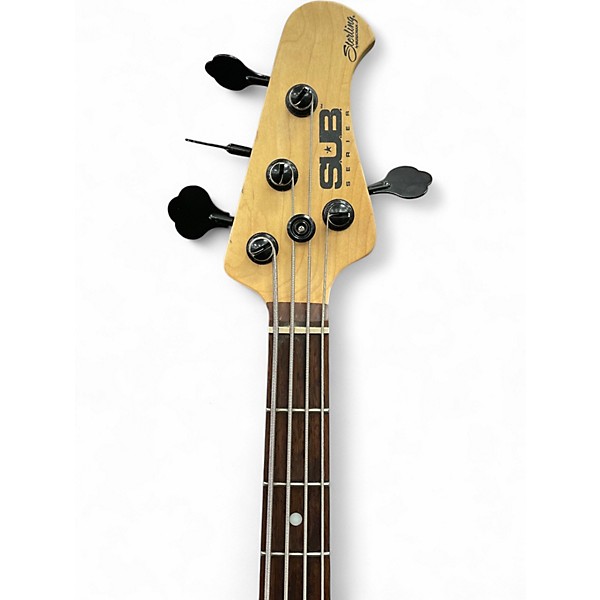 Used Sterling by Music Man Sub 4 Walnut Satin Electric Bass Guitar