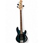 Used Sterling by Music Man Ray4 Dark Green Electric Bass Guitar thumbnail