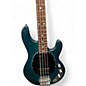 Used Sterling by Music Man Ray4 Dark Green Electric Bass Guitar