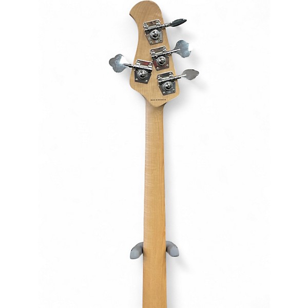 Used Sterling by Music Man Ray4 Dark Green Electric Bass Guitar