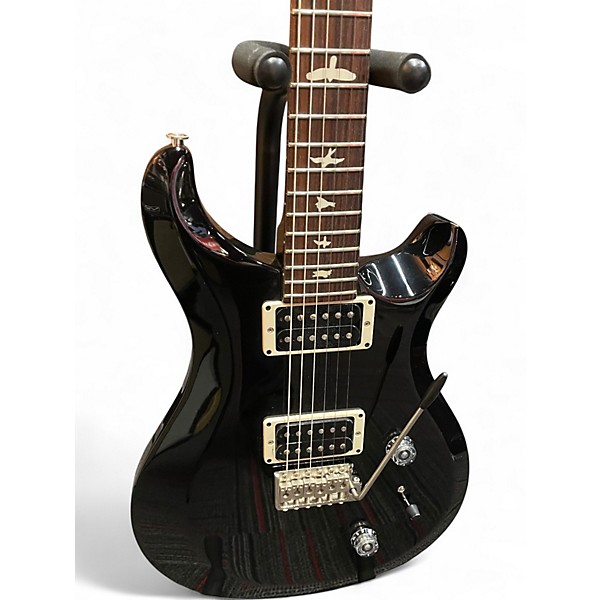Used 2019 PRS S2 Custom 22 Black Solid Body Electric Guitar