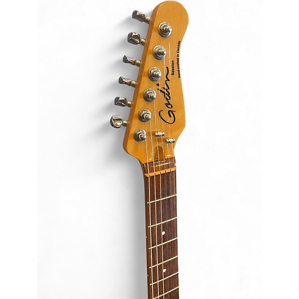 Used Godin Session Sunburst Solid Body Electric Guitar