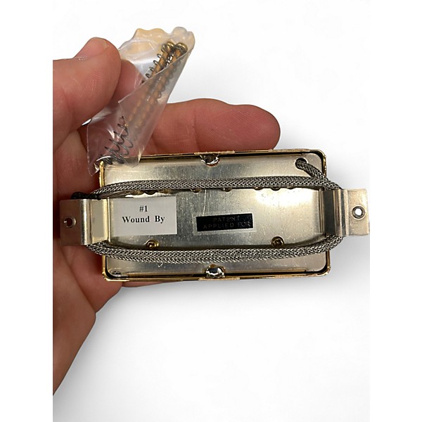 Used Gibson IM57A-GH BURSTBUCKER #1/GOLD COVER Humbucker Electric Guitar Pickup
