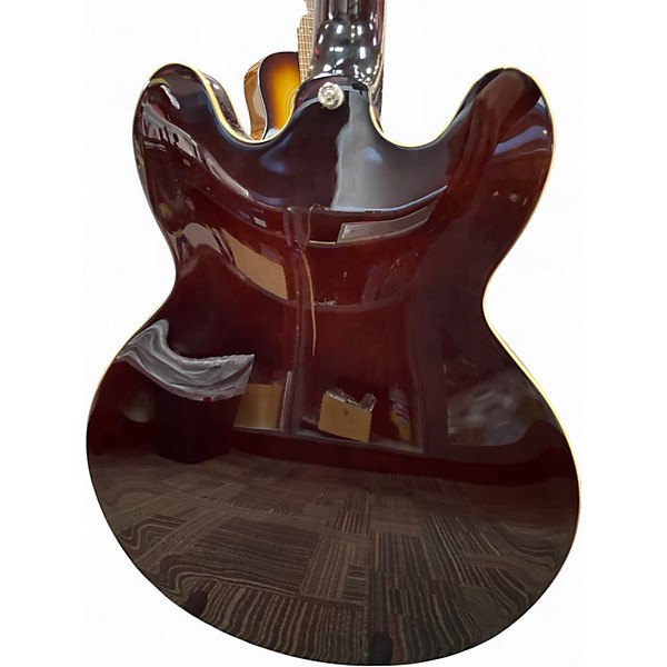 Used Epiphone Casino 3 Color Sunburst Hollow Body Electric Guitar