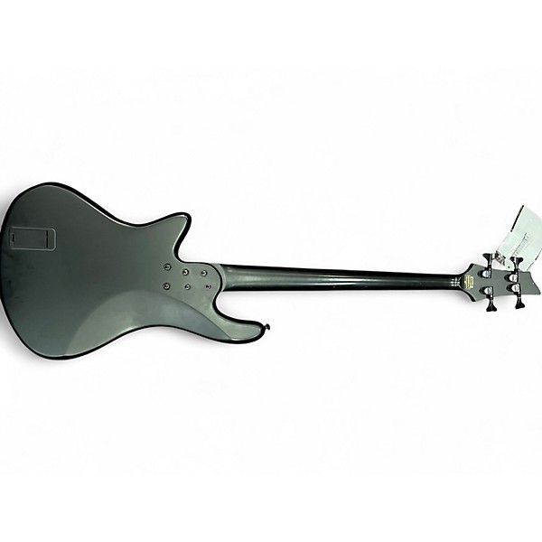 Used Schecter Guitar Research STEALTH-4 Flat Black Electric Bass Guitar